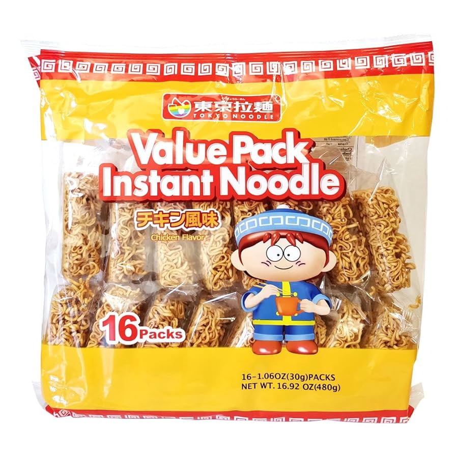 Amazon.com: Tokyo Noodle Value Pack Instant Noodle Chicken